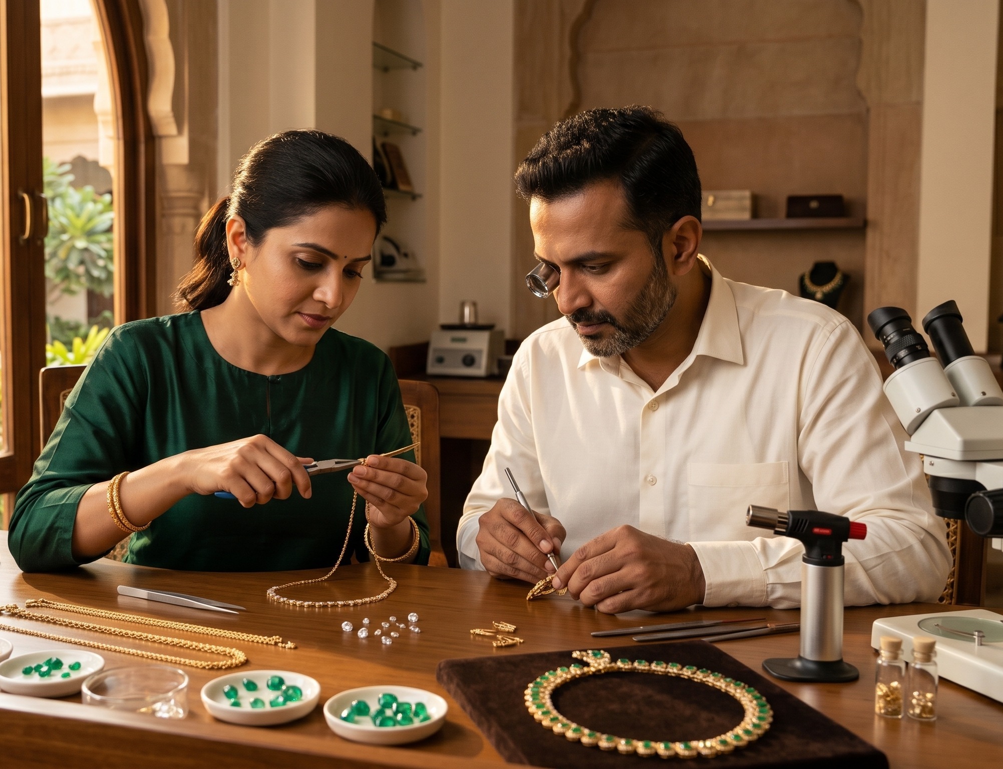Fine jewellery craftsmanship and manufacturing for retail partners